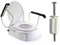 Russka Toilettensitzerhöher mit Armlehnen weiß