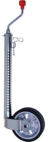 The Drive Stützrad mit Vollgummi-Reifen gerippte Ausführung Extra Lang 350kg Stützlast