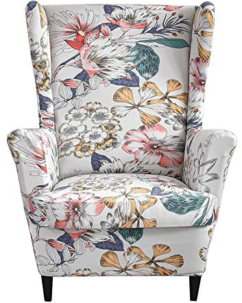 Meigeh Ohrensessel überzug Sesselhusse Sesselbezug Sessel-Überwürfe Ohrensessel Überzug Sesselbezug