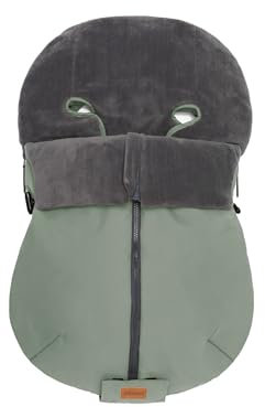 Fillikid Winterfußsack Sella Elite Exklusiv | Fußsack für Babyschale, Autositze Gruppe 0 | Baby Winter-Fußsack/Babyfußsack aus warmem Coralfleece | Warmer Fusssack waschbar