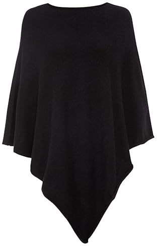 Poncho de Punto asimétrico