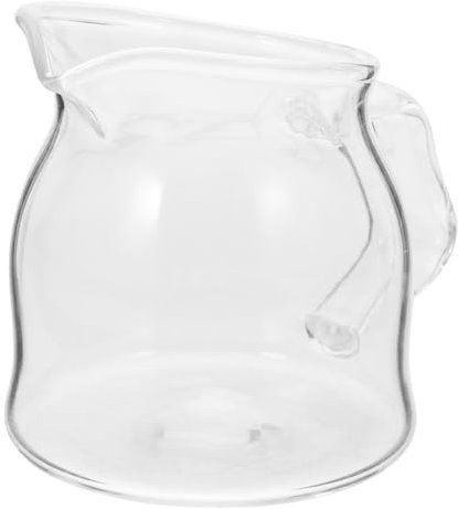 Ciieeo Vaso De Leche De Jarrón De Leche Para Desayuno De Vidrio Transparente Taza Para Café o Té Para Cocina y Mesa