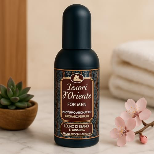 Tesori d'Oriente Profumo Aromatico For Men e Ikigai – Fragranze Raffinate per Uomo e Donna – Varianti da 1 o 6 Pezzi – Eleganza e Benessere Olfattivo per Ogni Occasione (1, For Men)