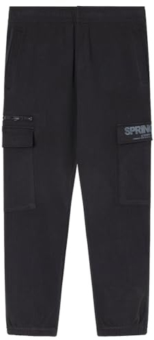 SPRINGFIELD Jogger Cargo with Decorative Pockets - Pantalones Jogger Hombre