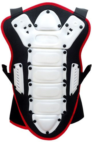 PROANTI Kinder Rückenprotektor Ski Snowboard Rücken Protektor Motocross Quad BMX Reiten (M)
