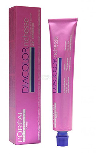 L'ORÉAL Professionnel diacolor Rich Esse pelo precortadas de cuidado intensivo Color 50 ml – # 5,40 Copper Chestnut/cobre castaño