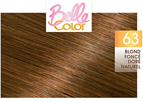 Garnier Belle Color Haarfarbe Nr. 63 Natural Golden Dunkelblond - 2 Stück