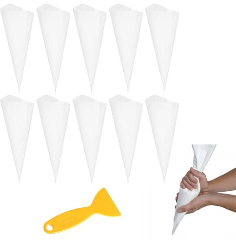 Bolsa de Mortero,10PCS Bolsa de Lechada,Bolsas de Mortero de Calafateo,Saco Mortero,Bolsas Lechada Ladrillo de Cemento de Mortero,Bolsa para Sellador de Cemento,para Rellenar