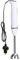 OSKOPWRC Stainless Steel Hand Blender, 400W Electric Stick Blender, Stick Blender, Blenders, Mixers & Food Processors for Baby Food, Smoothies, Soup White Black UK