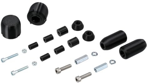 Set: Störtampong/Kraschdyna komplett, 3D-utskrift Svart - för S51, S50, S70, S53, S83