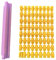72-Piece Alphabet & Number Cookie Press Set - Letter and Number Stamps for Fondant, Biscuits, Clay & Baking - DIY Cake Decorating Molds for Creative Projects