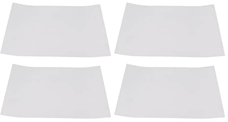 KIMISS Fogli Laminanti Autoadesivi, Confezione da 50 Buste Laminanti Impermeabili A4 per Foto e Artigianato, Pellicola Trasparente Tagliabile, 30x21,4 Cm (Scintillio)
