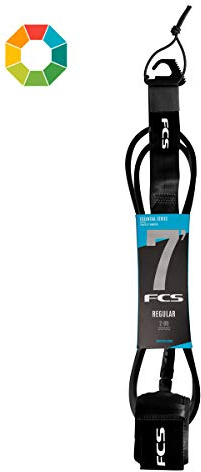 FCS Surf Leash 7' Regular 7mm Leash