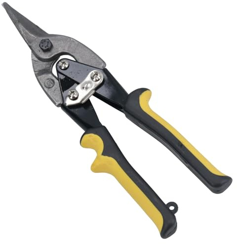 Heavy Duty Straight Aviation Tin Snips Sheet Metal Cutters Cutting Shears 250mm