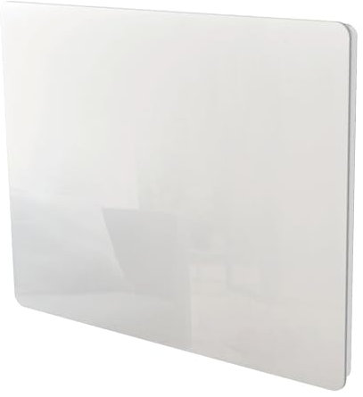 Kalia Radiateur électrique à inertie sèche bloc CERAMIQUE + facade VERRE écran LCD 1000W GLASS Norme NF
