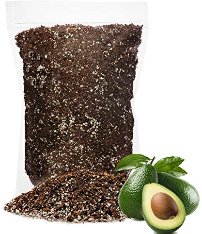 GARDENERA Premium Organic Potting Soil for Avocado - (4 Quart Bag)