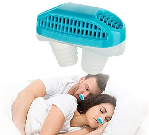Anti Snoring Device, Anti Snoring Nose Clip Stop Snoring Device Air Purifier, Stop Snoring Best Solution for Ease Breathing Comfortable Sleeping for Men and Women