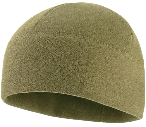 M-Tac Wintermütze Herren Polartec Watch Cap, warme Fleece Mütze für kalte Temperaturen, atmungsaktive Thermomütze, Winddichte Outdoor Mütze für Winter, Sport, Wandern, Militär, Army Olive, L