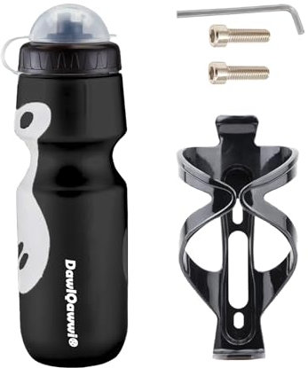 Dawlqawwi Porte Bidon Velo,Gourde Velo,Porte Gourde VTT,Kit De Bouilloire,Bouteille d'eau Grande Capacité avec Outil De Montage pour Tous Les Vélos