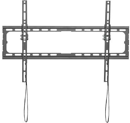 PureMounts TV-väggfäste, lutbart universellt fäste för 37–80 tum platt och böjd häl upp till 45 kg, TV-hållare max. VESA 600 x 400 mm, svart