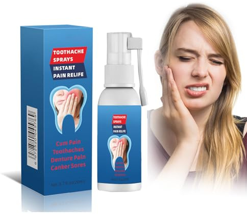 Spray Analgesici Dentali 20ml, Spray Contro Il Mal Di Denti, Spray Riparazione Gengive, Alleviare Il Mal Di Denti, Alleviare Il Dolore Di Gengive Gonfie, Carie, Carie E Carie Dentale, lipmask1-13