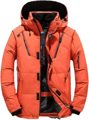 Herr Mountain Ski Jacka Vindtät Dunjacka Vintersport Skidkläder, 1pc Orange jacket, L