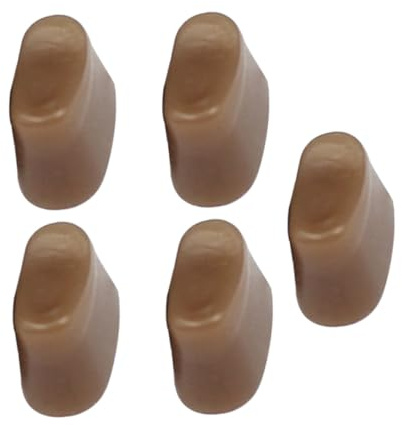 BESPORTBLE Bloques de Goma para Flauta Travesera 5 Piezas, Almohadillas Silenciosas para Botones, Accesorios Portátiles para Flauta, Suministros de Recambio para Instrumentos de Viento