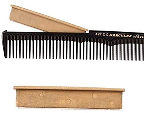 HERCULES SÄGEMANN - 91627 Ersatzklingen | Hochwertige Ersatzklingen für Cut&Comb Kamm 627 CC | Haarschneidekamm mit eingelassener und auswechselbarer Schneide-Klinge | Inhalt: 4 Stück