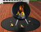 32 inch Under Grill Mat for Outdoor Grill,Double-Sided Fireproof Mat for Under fire Pit, Oil-Proof & Waterproof BBQ Protector for Decks and Patios
