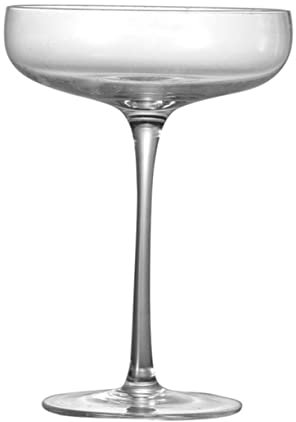 COLLBATH 1pièce Verres à Vin Cristal Transparent Ensemble De Coupes Élégantes Pour Cocktails Et Margarita Pour Bars Mariages Et Événements Spéciaux