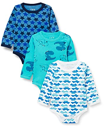 Care 4132 Body Manches Longues en Coton Mixte bébé (Lot de 3)
