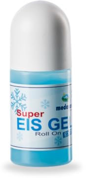 MEDOSAN Eis Gel Roll-On | Massageroller | Muskelkater | Zerrungen | Prellungen | Sport & Arbeit | Soforthilfe bei Schmerzen | Entspannungs-Eisgel 50ml