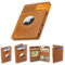 GARZINI AirTag Geldbeutel, Portmonee für Herren mit AirTag Hülle, Funktion der magischen Geldbörse, Geldbörse für Apple AirTag, Geschenk für Männer, Brushed Cognac