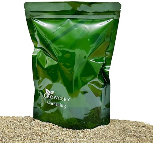 Growcery Silica Sand - Coarse 1-2mm Substrate Filler for Aquariums, Ideal as Fish Tank Gravel and Aquarium Gravel, Enhancing the Aesthetic and Health of Your Aquarium Environment (2KG)
