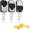 Mando Garaje Universal 3 Piezas Mando Puerta Garaje Universal Mando Codigo Fijo 4 Canales 433 MHz,Mando A Distancia Garaje Mando Puerta Garaje Clonador Mando De Garaje Universal