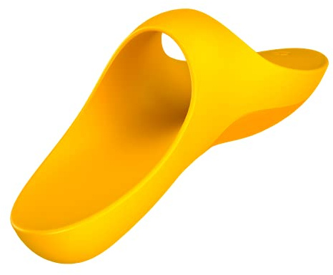 Satisfyer Teaser Vibratore da Dito | Vibratori per Donne | 12 Programmi di Vibrazione | Impermeabile (IPX7) e ricaricabile | Sex Toy in Silicone | 12 cm | Sex Toys in Giallo