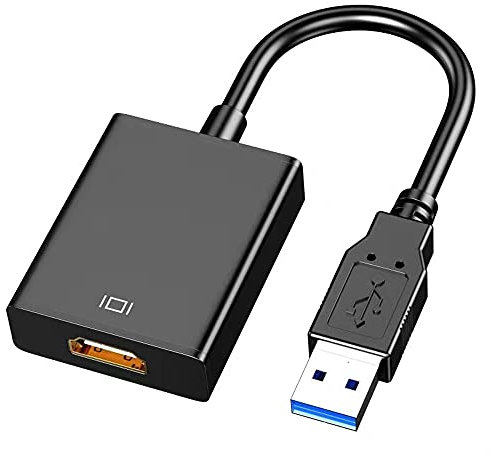 Adattatore USB 3.0/2.0 a HDMI Cavo Multi-Display Video Converter- PC Laptop Windows XP 7/8/8.1/10, desktop, monitor, proiettore, HDTV