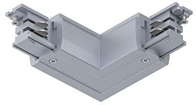 Paulmann ProRail3 91370 - Sistema de rieles para exteriores (101 x 101 mm, máx. 3680 W, plata)