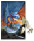 Sixstore Diario secreto para niños A6 sin fecha con divisor de cinta, candado y llave, 15 x 11 cm, cuaderno infantil para niños, dragón