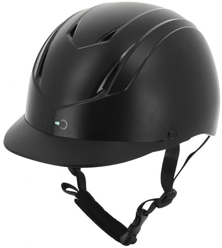 Ekkia Riding World Reithelm Topy schwarz, Größe:52-56