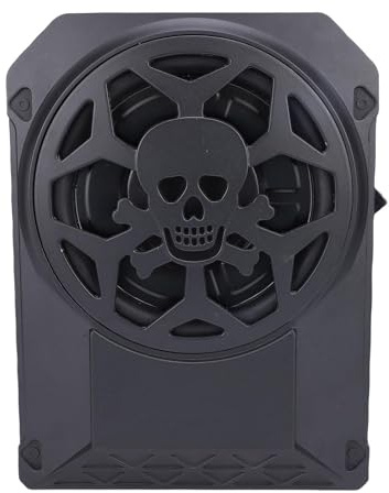 RASTKY Bilaktiv Subwoofer 10 Tum Hög Effekt Basförstärkare LED -ljus Trådlös Kontroll Under Sätesbil Subwoofer