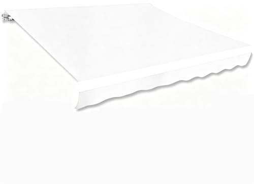 Tessuto per Tende de Sole di Ricambio 2.85 x 2.0m, Copertura Rettangolare 600 x 300cm Tende de Sole Retrattile di Ricambio per Cortile Ponte