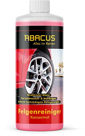 ABACUS® 1000 ml Tyrex - Felgenreiniger sauer Felgen-Reiniger Stahlfelgen Konzentrat (2675)