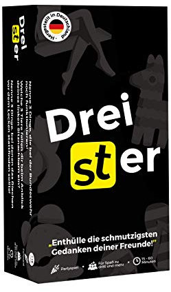Dreister - Original | Gesellschaftsspiel für Erwachsene | Schon über 1 Million Spieler | Ideal als Partyspiel für Erwachsene | Perfekt für Geburtstag, Silvester oder JGA