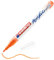 edding 5300 Acrylmarker fein - neon-orange - 1 Acrylstift wasserfest - feine Rundspitze 1-2 mm - Acryl Farben zum Malen auf Leinwand, Malpapier und Holz - Acrylstifte für Steine