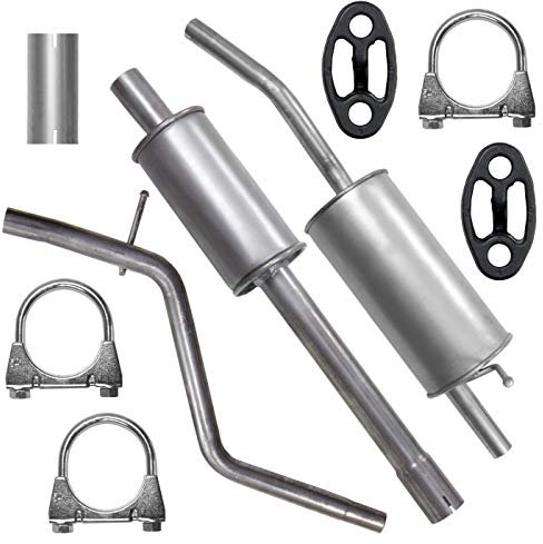 Auspuffanlage Schalldämpfer Auspuff für Dacia Sandero auch Stepway 1 I 2WD 1.4 1.6