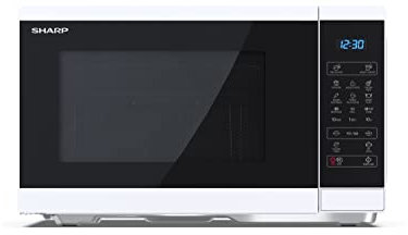 Sharp YC-MG252AE-W, Four Micro ondes 25 litres Blanc avec Gril