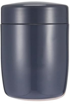 Tazza da viaggio for caffè Tazza termica in acciaio inossidabile da 250 ml Bottiglia for contenitore for zuppa portatile sottovuoto MINI Bottiglia d'acqua carina (Color : Type B (black))