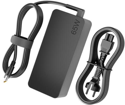 Alimentatore USB C 65W Caricatore Notebook Type C per Lenovo ThinkPad X1 Carbon 5th 6th 7th T480 T490 T580 T590 T14 E15 IdeaPad Yoga 720 730 910 920 C930 Chromebook 100e C-adattatore caricatore