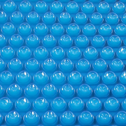 VINGLI 16Mil Solar Pool Cover for Inground Pools, Heat Retaining Solar Covers Blue, 12x24FT Rectangle Solar Pool Cover, Solar Blanket for Inground Pool, Blue (12' x 24')